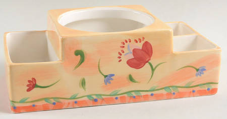 Napoli (Stoneware) Coffee Center-Storage Tray