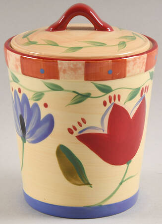 Napoli (Stoneware) 5" Storage Jar & Lid