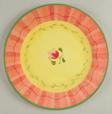 Napoli (Stoneware) Melamine Dinner Plate