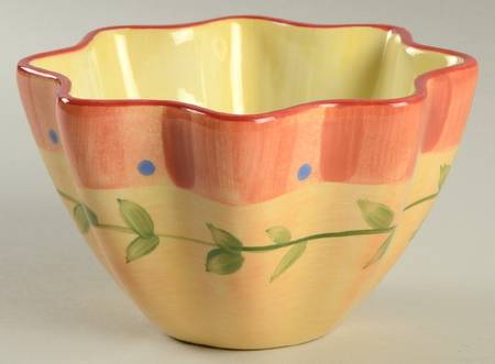 Napoli (Stoneware) Dip Bowl for Chip & Dip Set