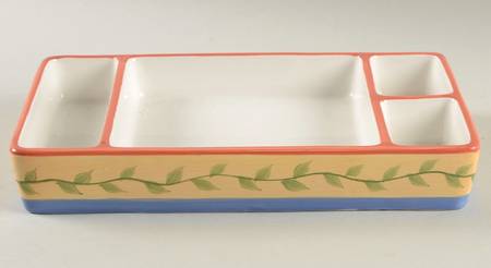 Napoli (Stoneware) Coffee Center-Storage Base/Tray
