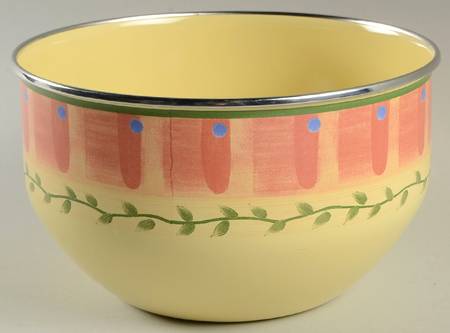 Napoli (Stoneware) 7" Metal Mixing Bowl