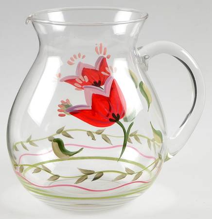 Napoli (Stoneware) 64 Oz Glassware Pitcher