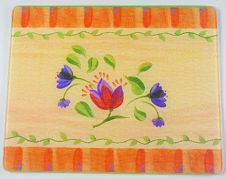Napoli (Stoneware) Rectangular Glassware Cutting Board