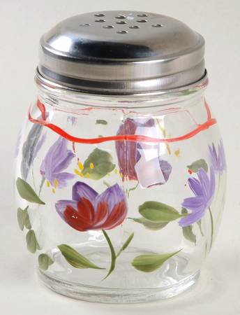 Napoli (Stoneware) Glassware Cheese Shaker & Lid