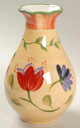 Napoli (Stoneware) 7" Vase
