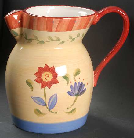 Napoli (Stoneware) 3 1/4 Quart Sangria Pitcher