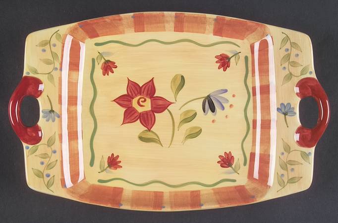 Napoli (Stoneware) 12" Rectangular Serving Platter