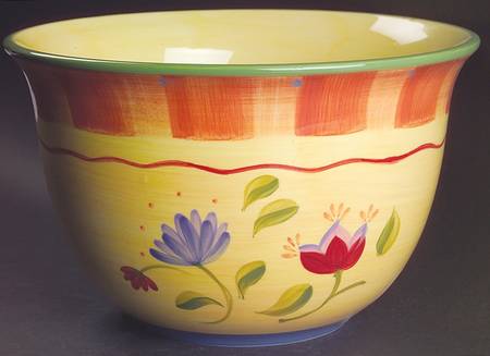 Napoli (Stoneware) Round Great Bowl by Pfaltzgraff