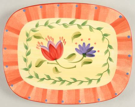 Napoli (Stoneware) Oval Buffet Dish