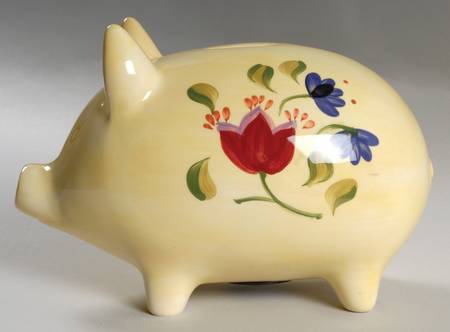 Napoli (Stoneware) Piggy Bank