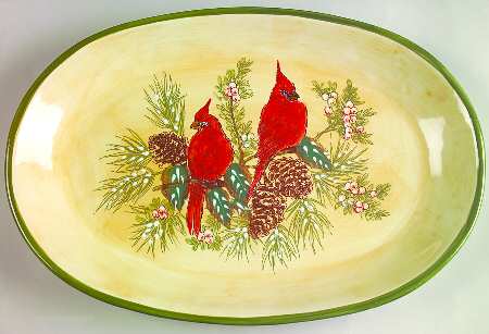 Cardinal 14" Oval Serving Platter