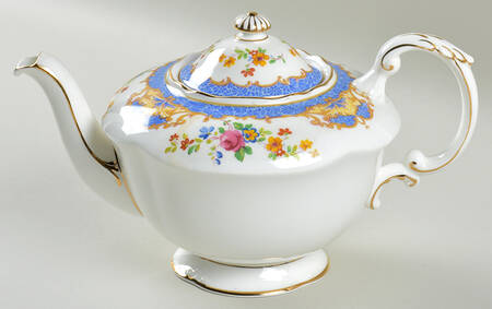 Plymouth (Blue) Teapot & Lid