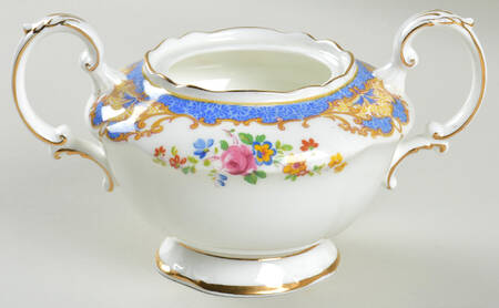 Plymouth (Blue) Sugar Bowl No Lid