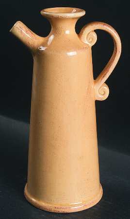 Toscana Gold Oil Jar/Cruet No Stopper