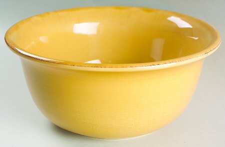 Toscana Gold 8" Round Vegetable Bowl