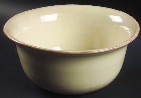Toscana Ivory 10" Large Salad Serving Bowl