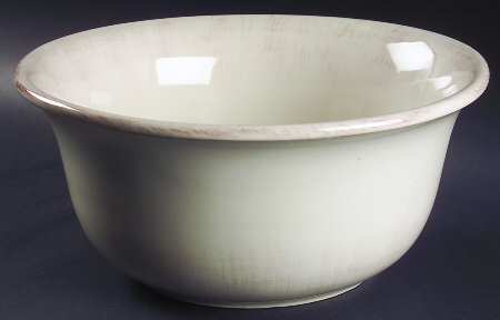Toscana Ivory 11" Large Salad Serving Bowl