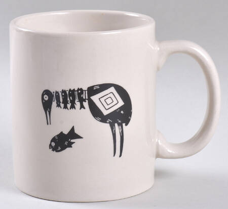 Ancient Mimbreno Black (Replica) Mug