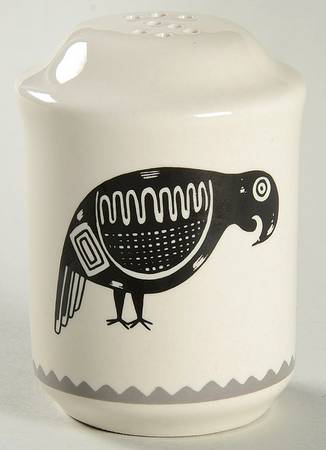 Ancient Mimbreno Black (Replica) Salt Shaker