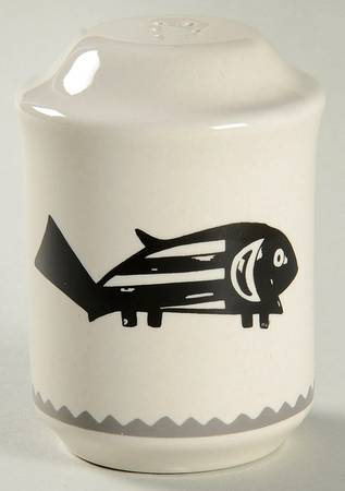 Ancient Mimbreno Black (Replica) Pepper Shaker