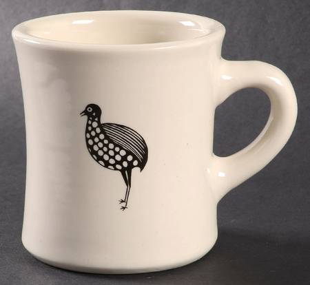 Ancient Mimbreno Black (Replica) Cafe Mug
