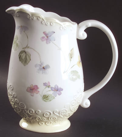 Vienna Floral 64 Oz Pitcher