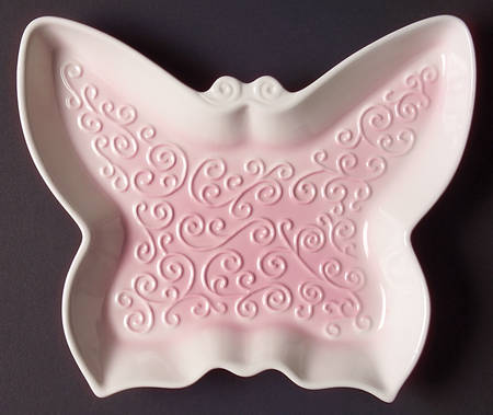Vienna Floral Butterfly Shaped Dish