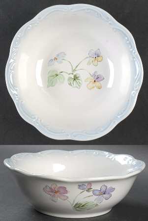 Vienna Floral 7" Round Vegetable Bowl