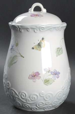 Vienna Floral Small Canister & Lid