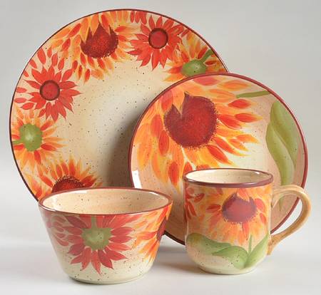 Evening Sun 4 Piece Place Setting
