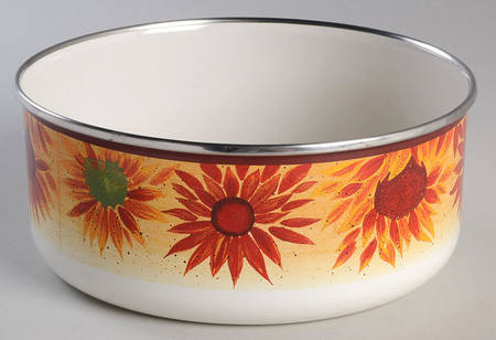 Evening Sun 7" Metal Bowl