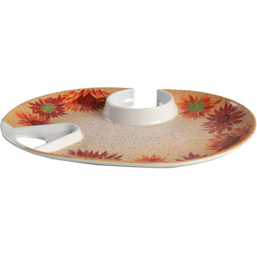 Evening Sun Melamine Individual Party Platter