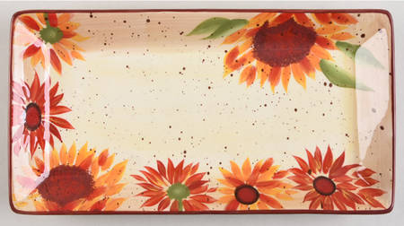 Evening Sun Rectangular Tray 11"