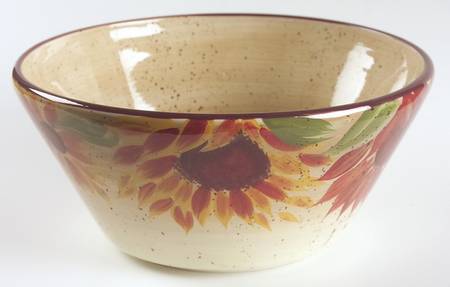 Evening Sun 9" Round Vegetable Bowl