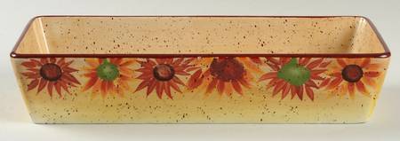 Evening Sun 11" Rectangular Vegetable Bowl