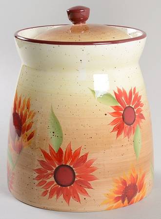 Evening Sun Large Canister & Lid