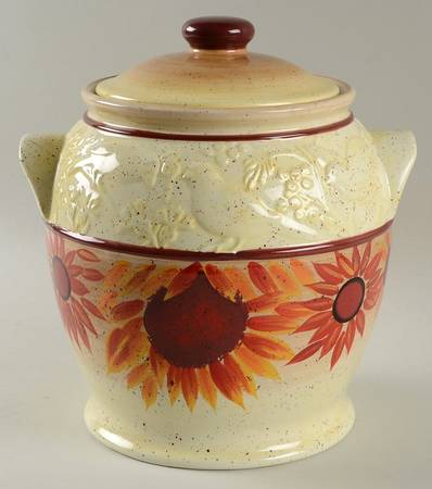 Evening Sun Cookie Jar & Lid