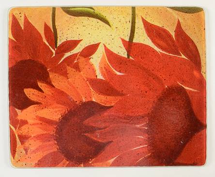 Evening Sun Rectangular Glassware Cutting Board