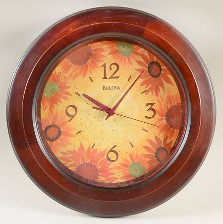 Evening Sun Hanging Wall Clock