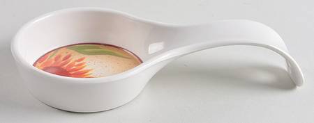 Evening Sun Melamine Spoon Rest (Holds 1 Spoon)