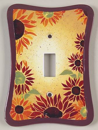 Evening Sun Single Light Switch Cover