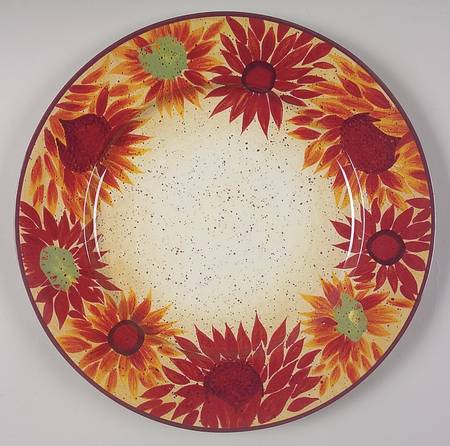 Evening Sun Melamine Dinner Plate