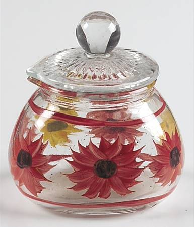 Evening Sun Glassware Creamer & Lid