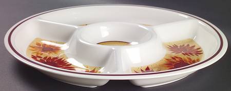 Evening Sun 1 Piece Melamine Chip & Dip