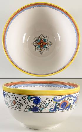 Umbria 11" Large Salad Serving Bowl