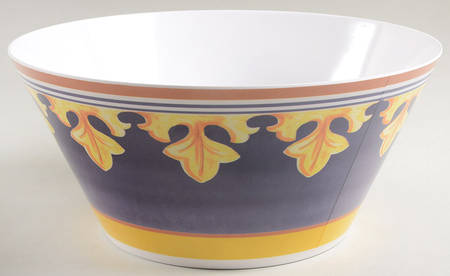 Villa Della Luna 10" Large Melamine Salad Serving Bowl
