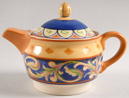 Villa Della Luna Teapot for Individual Teapot & Lid with Cup