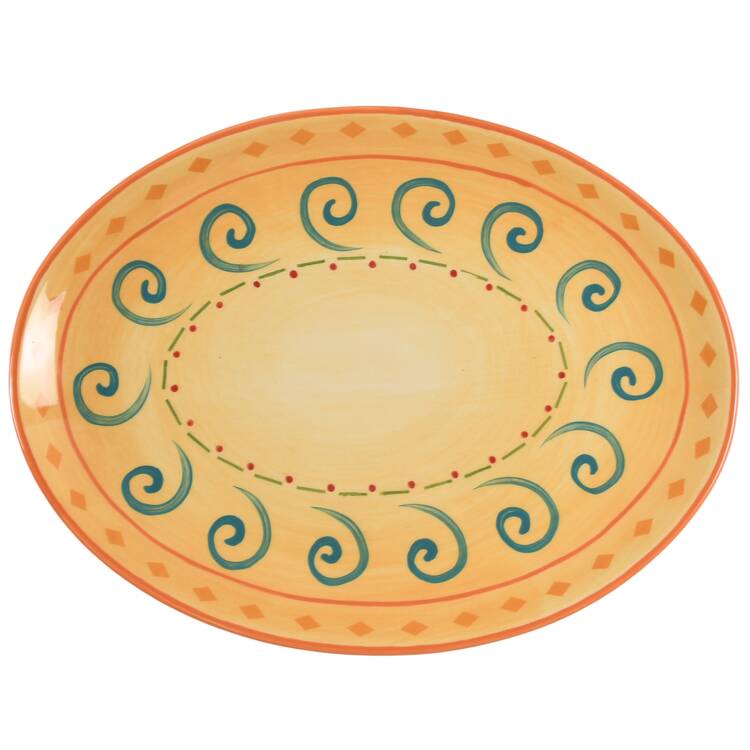 Villa Della Luna 12" Oval Serving Platter