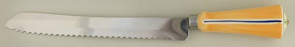 Villa Della Luna Bread Knife & Stainless Blade by Pfaltzgraff